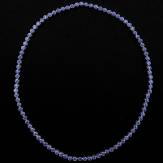 Blaue Saphirkette Perle de diamants