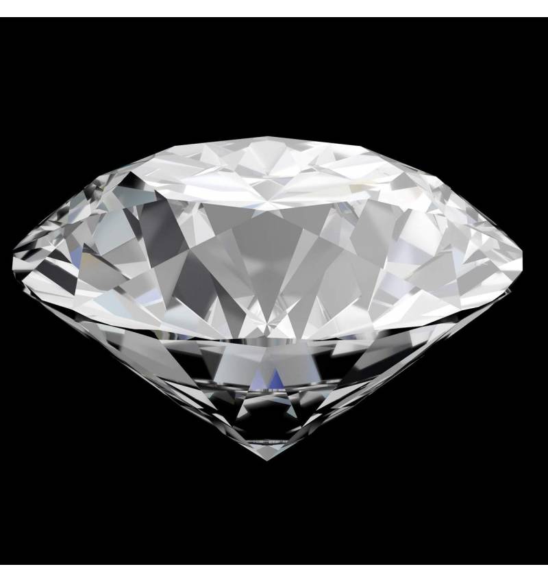 Diamant blanc - Diamant rond modèle I020410