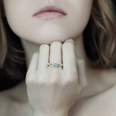 Verlobungsring mit Diamant Marie
