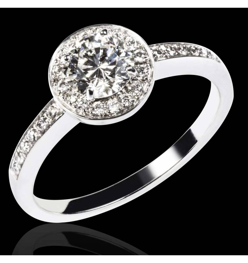 Verlobungsring mit Diamant in Weissgold Rekha Verlobungsring mit Diamant in Weissgold Rekha
