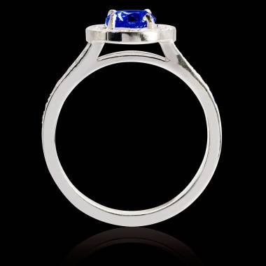 Bague saphir bleu Sarah