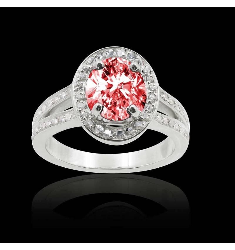 Bague rubis ovale Sarah