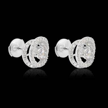 Boucles d'oreilles diamant Ellipse