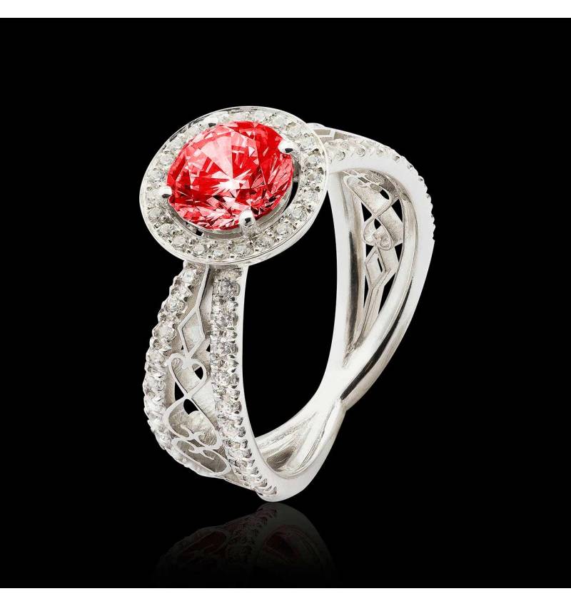 Bague rubis Barbara