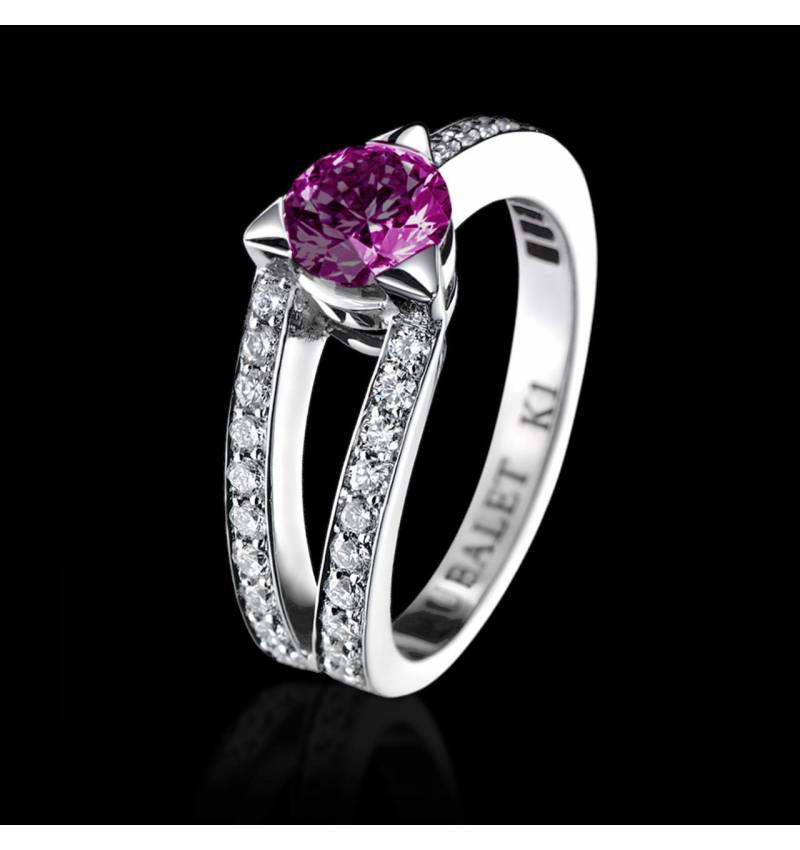 Bague Tourmaline rose Plena Luna