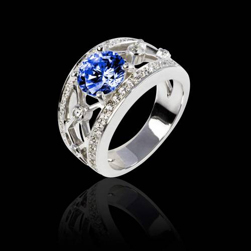 Bague Tanzanite Regina Suprema