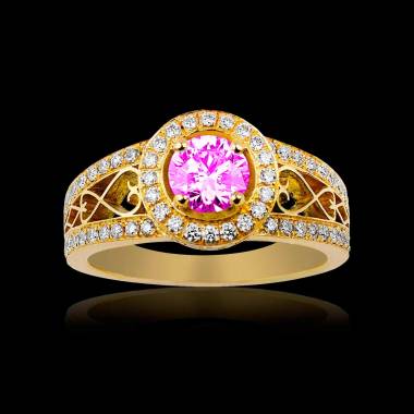 Bague Tourmaline rose Tsarine