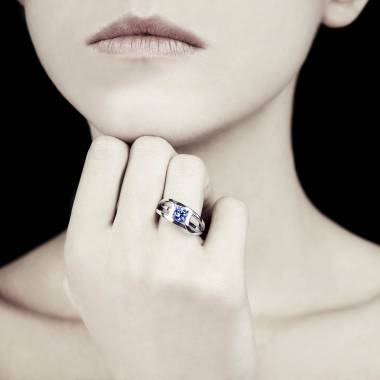 Bague Tanzanite Future solo