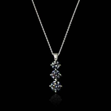 Pendentif diamant noir...