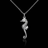 Pendentif diamant Hippocampe