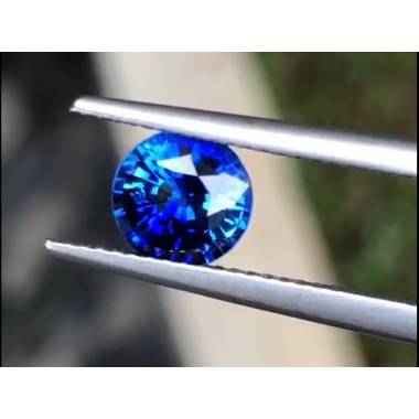 Saphir bleu Ceylan1.58cts...