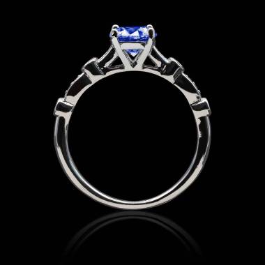 Blauer Saphirring Maya