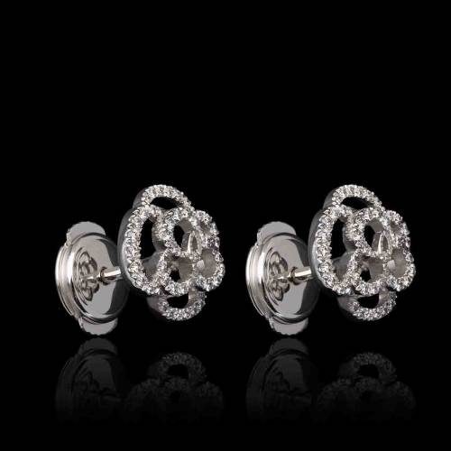 Boucles d'oreilles diamant...