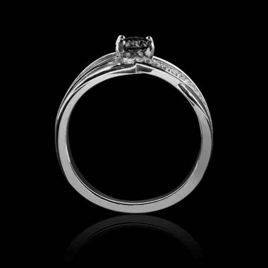 Eléa schwarzer Diamantring
