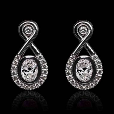 Boucles d'oreilles diamant...