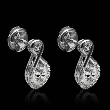 Boucles d'oreilles diamant...