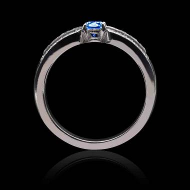 Bague saphir bleu Grace