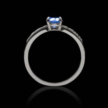 Bague saphir bleu Kelly