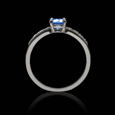 Bague saphir bleu Kelly