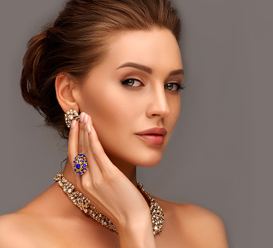 Bague Saphir bleu